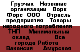 Грузчик › Название организации ­ Ворк Форс, ООО › Отрасль предприятия ­ Товары народного потребления (ТНП) › Минимальный оклад ­ 25 000 - Все города Работа » Вакансии   . Амурская обл.,Архаринский р-н